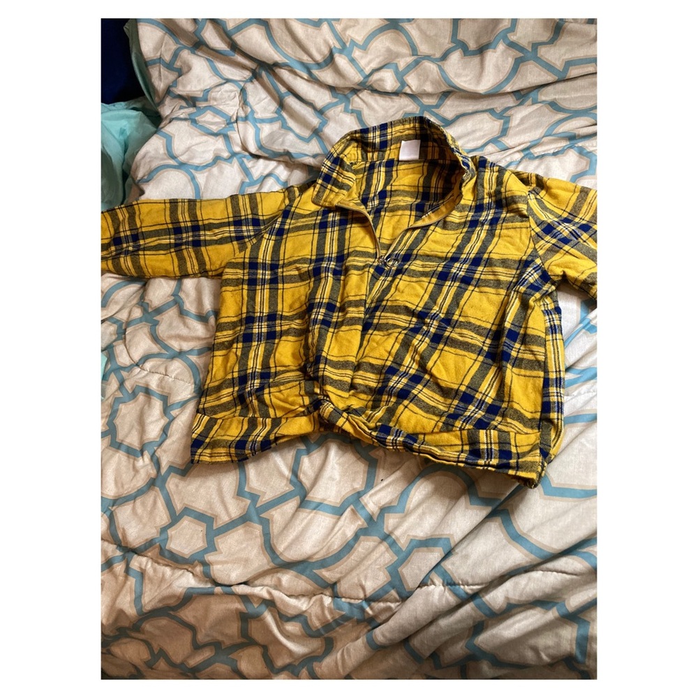 Plaid Sweater Crop